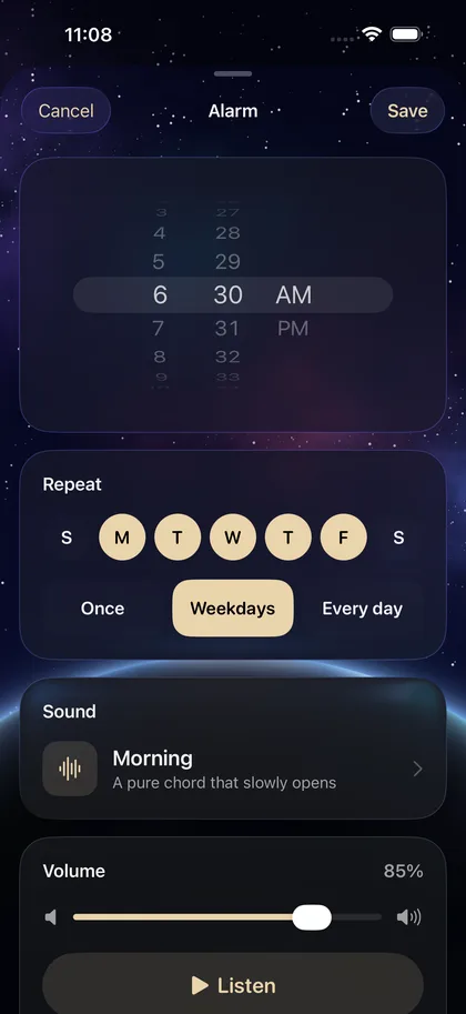 Dream Alarm – One alarm.