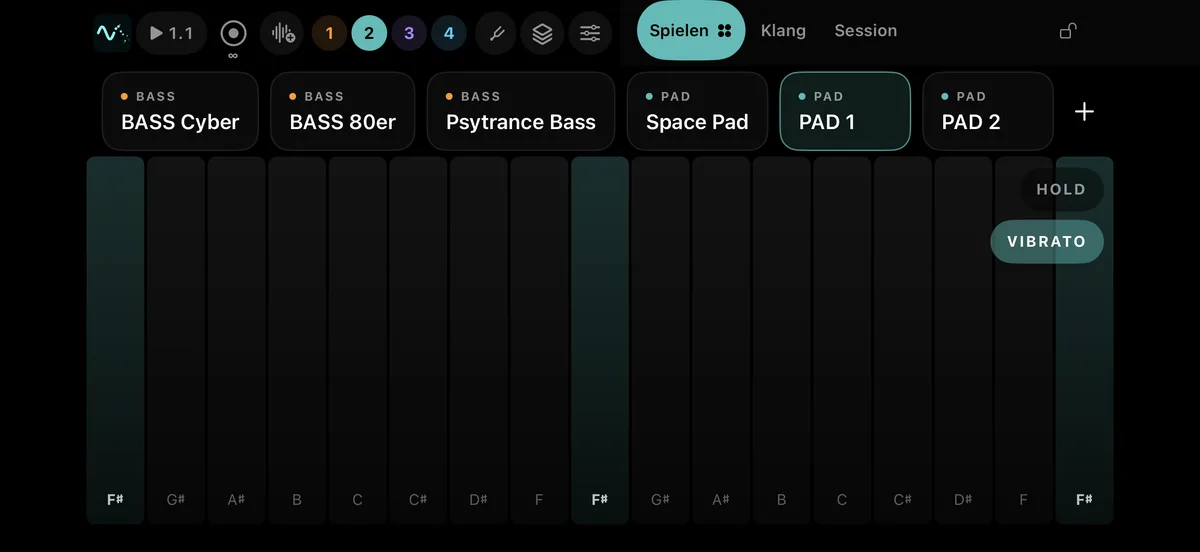Tone Field – Synthesizer, Mikrotonalität und Clip-Sequencer
